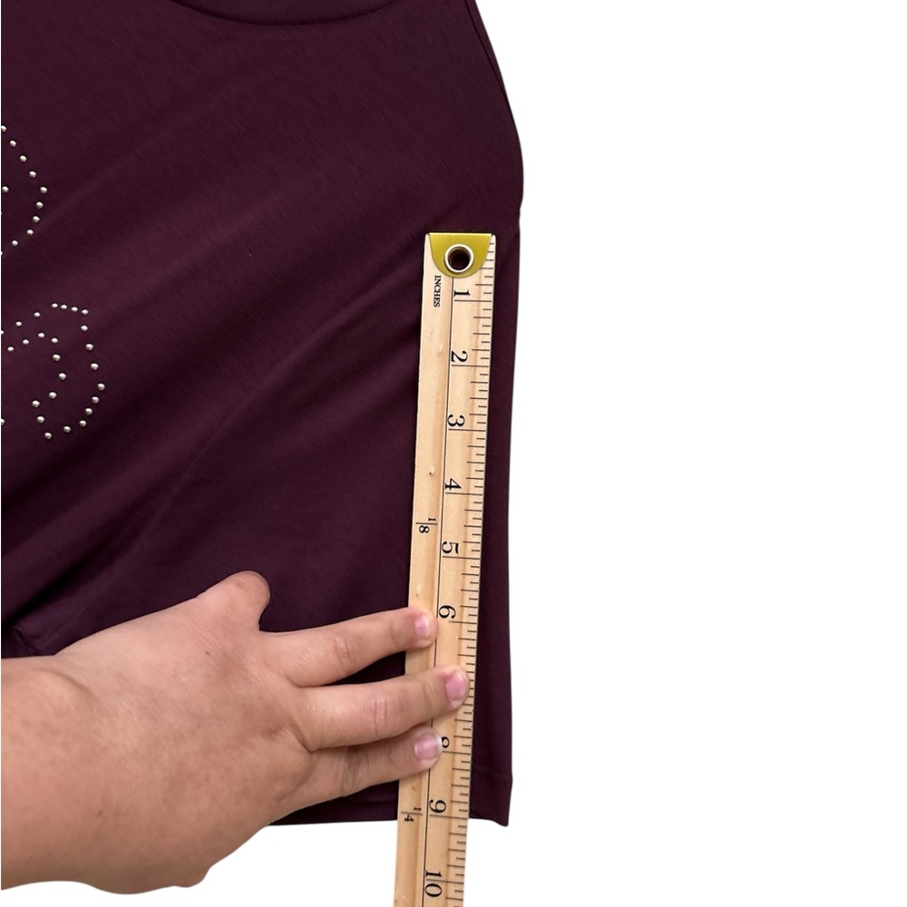 Michael Kors Wine T-Shirt,NWT,Size 2X,Made in Vietnam,Open to Offers - Picture 6 of 10